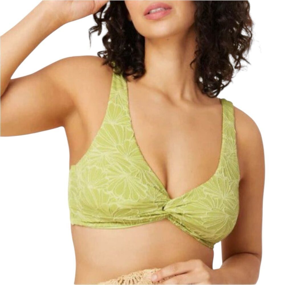 Andie Daiquiri Green Portofino Bikini Top Sz XS NWT